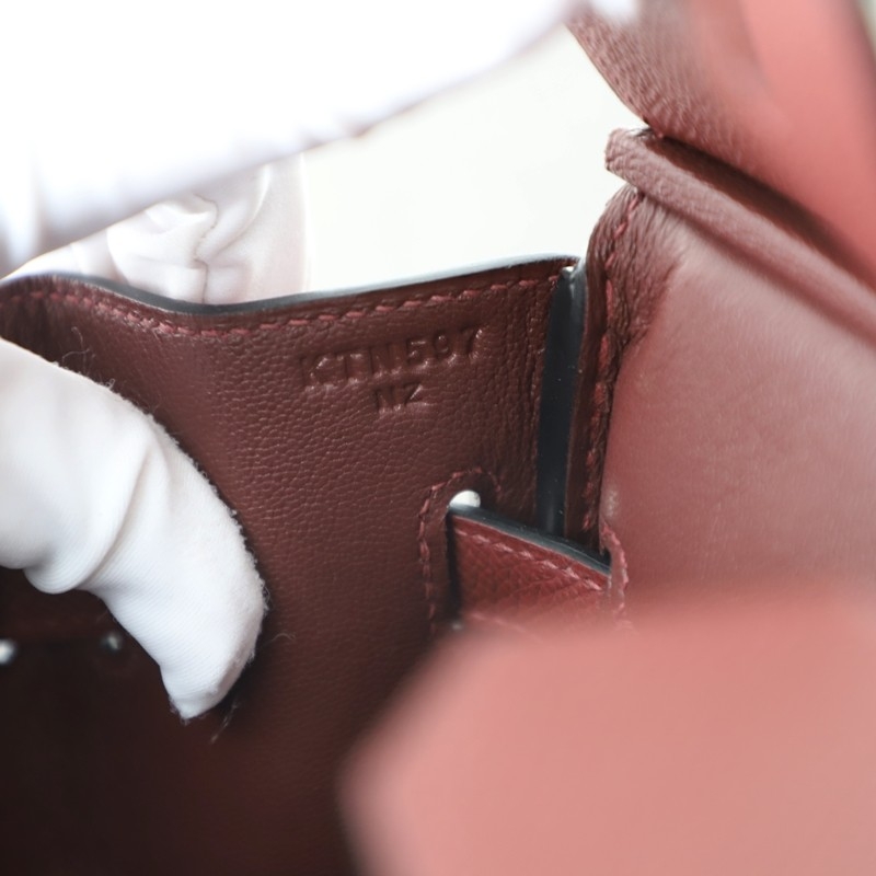 57 Bordeaux Epsom Birkin 30 With GHW