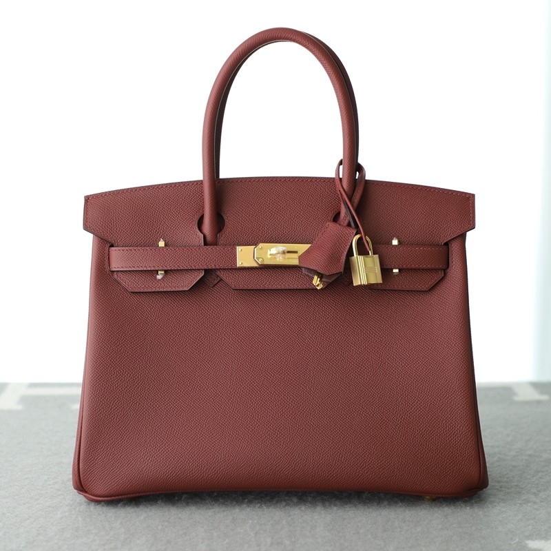 57 Bordeaux Epsom Birkin 30 With GHW