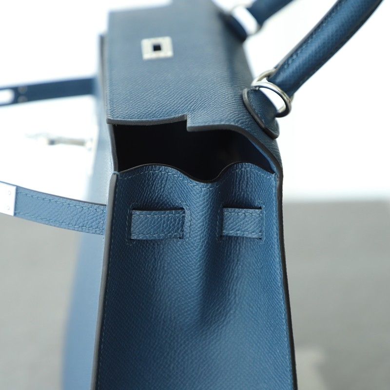 S4 Deep Blue Epsom kelly 25 with PHW