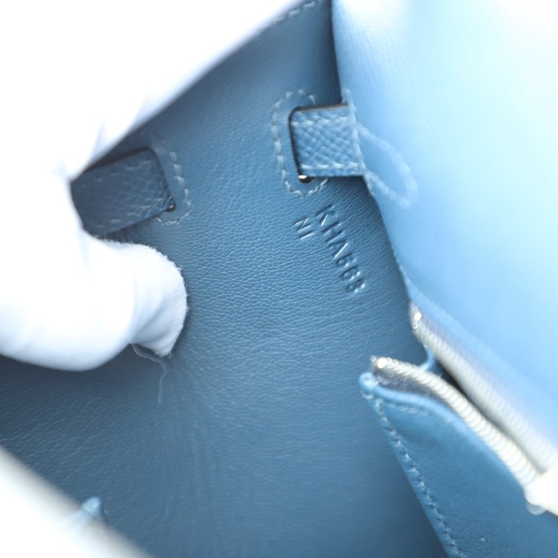 S4 Deep Blue Epsom kelly 25 with PHW