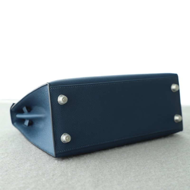 S4 Deep Blue Epsom kelly 25 with PHW