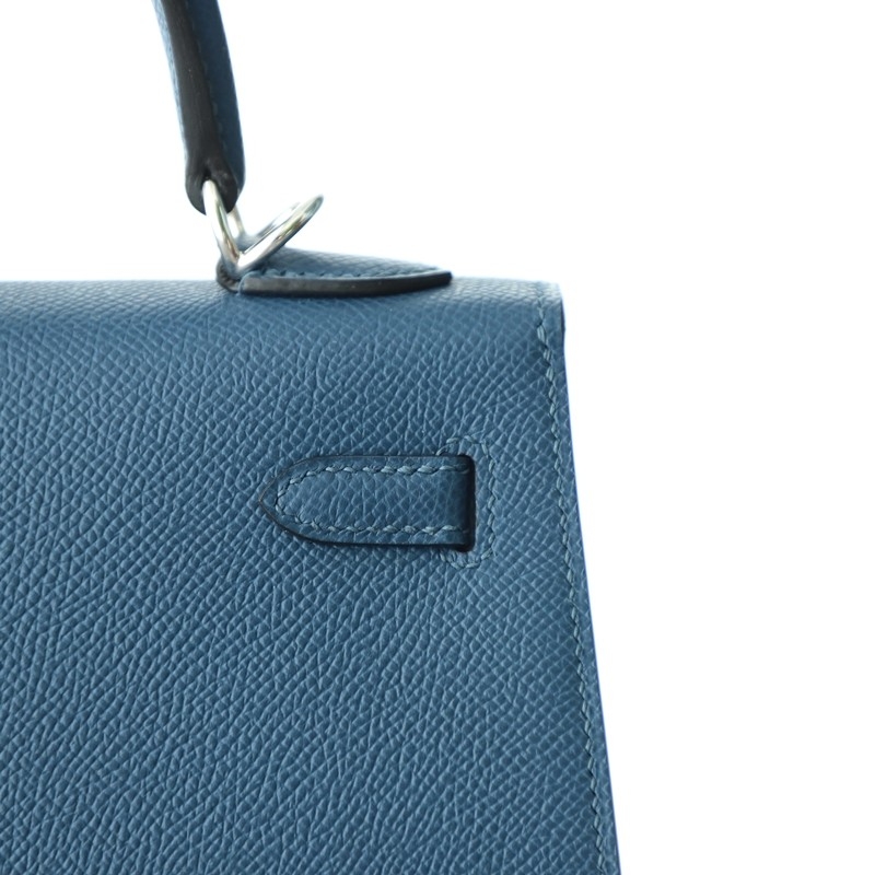 S4 Deep Blue Epsom kelly 25 with PHW