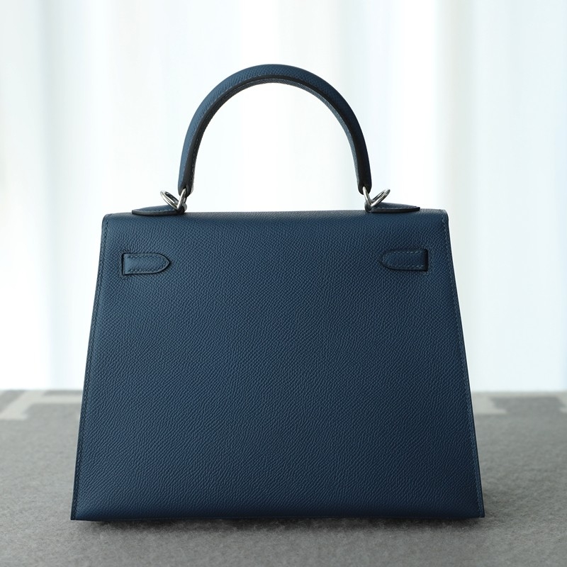 S4 Deep Blue Epsom kelly 25 with PHW