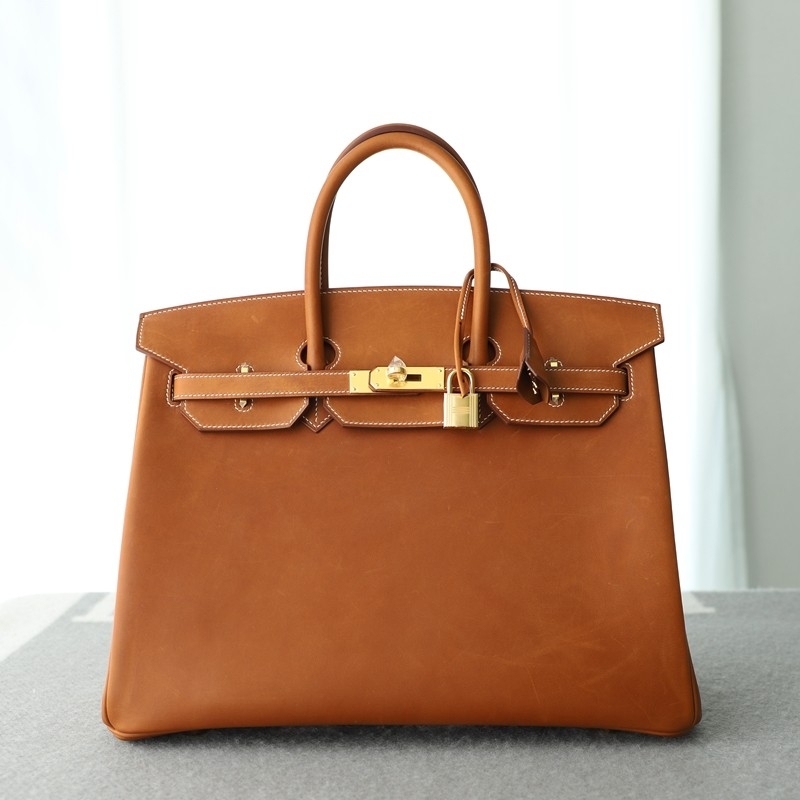 C37 gold barenia birkin 35 with GHW