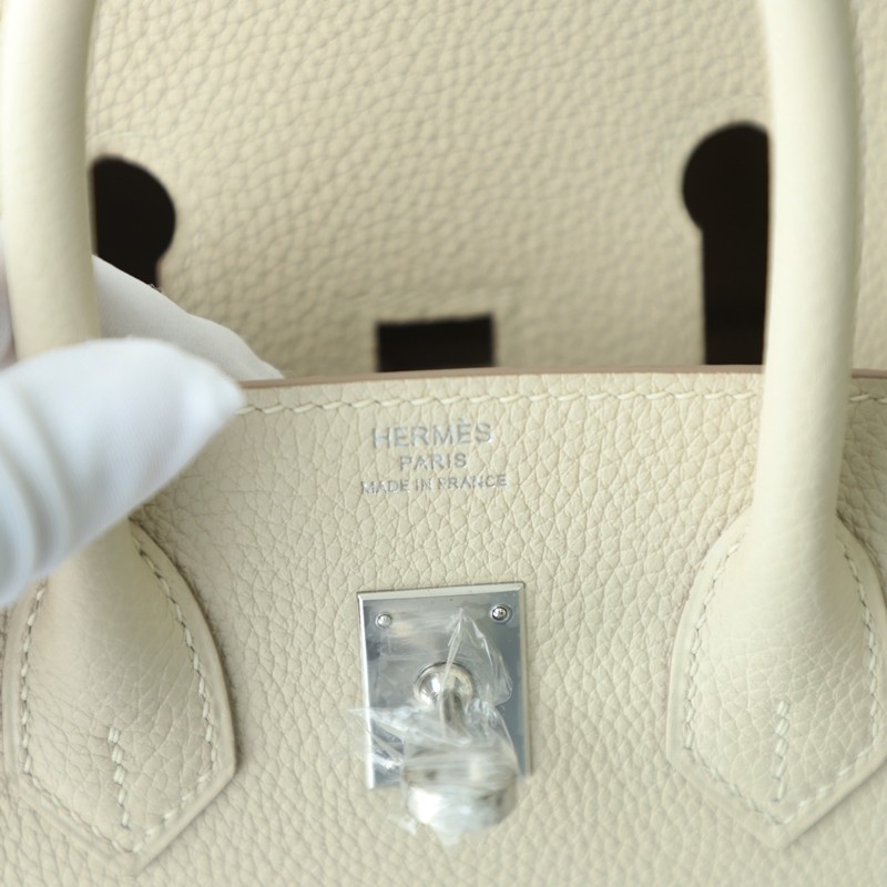  C10 Craie togo birkin 25 with PHW