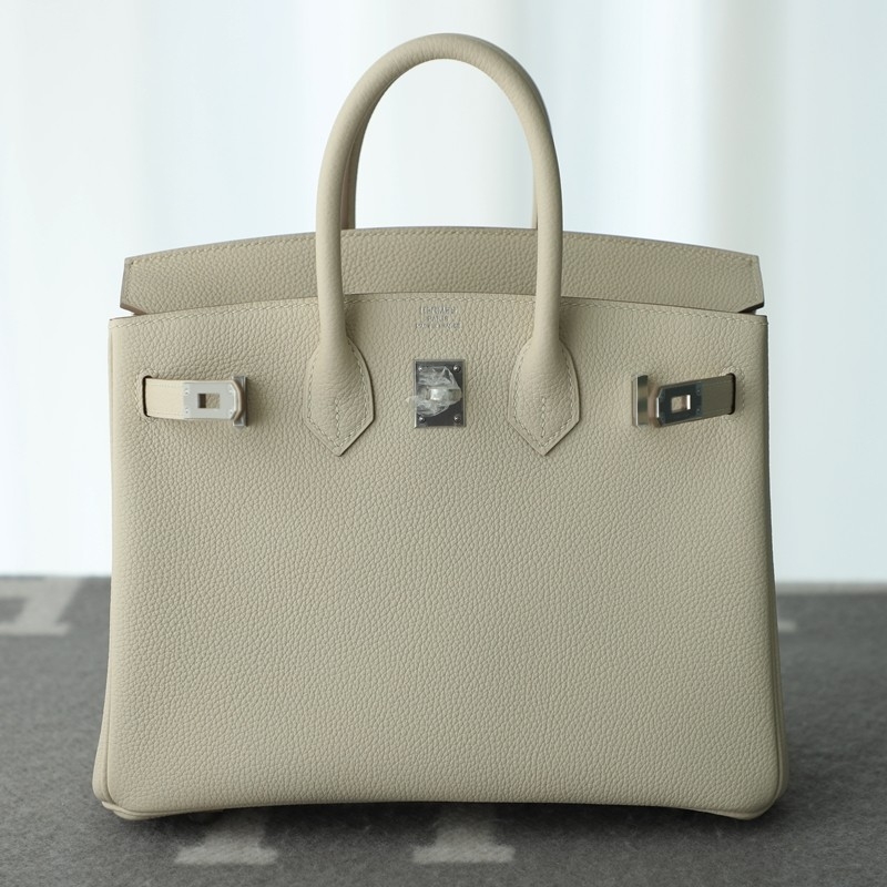  C10 Craie togo birkin 25 with PHW