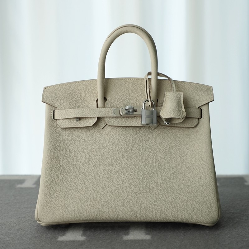  C10 Craie togo birkin 25 with PHW