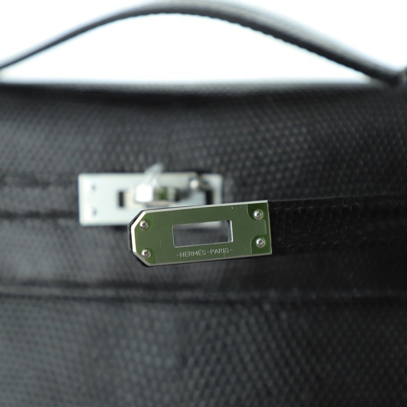 CK89 Nior Lizard Kelly Pochette With Phw