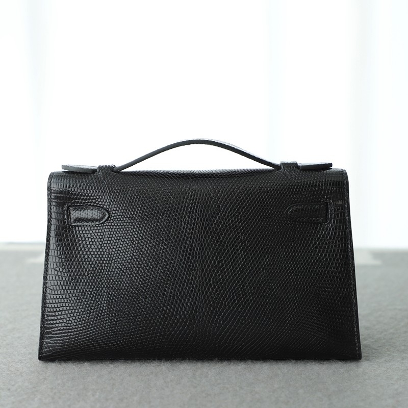 CK89 Nior Lizard Kelly Pochette With Phw