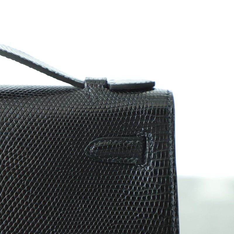 CK89 Nior Lizard Kelly Pochette With Phw
