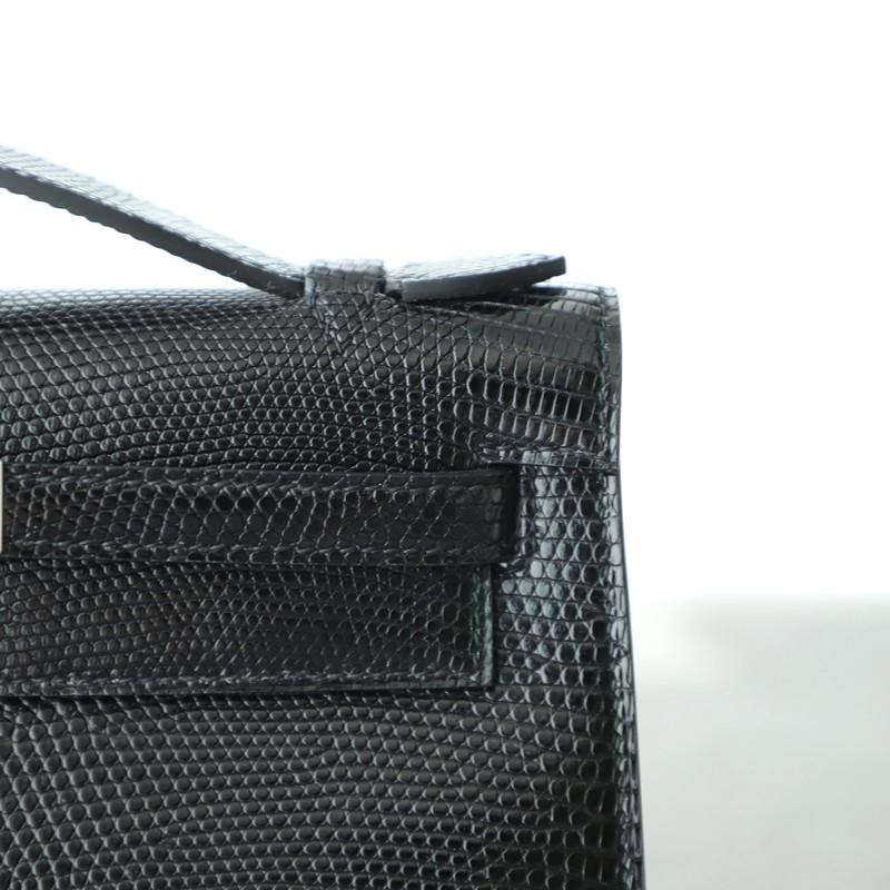 CK89 Nior Lizard Kelly Pochette With Phw