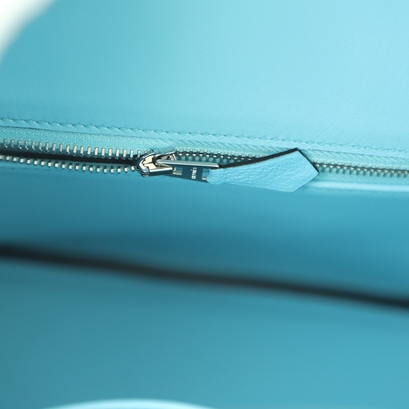 7N blue celeste cherve birkin 25 with phw