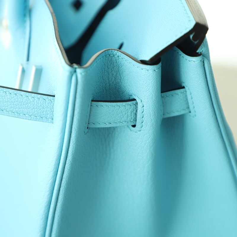 7N blue celeste cherve birkin 25 with phw