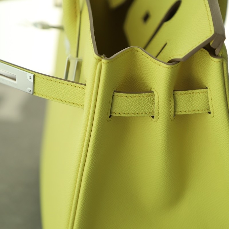 9R lime Birkin 30 Epsom with phw