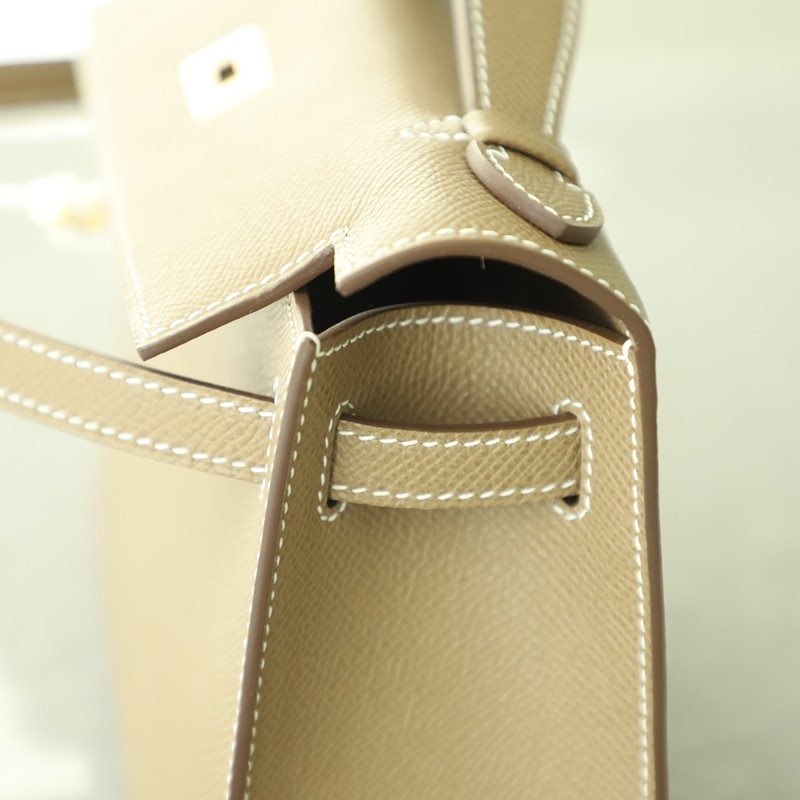  ck18 etoupe epsom kelly pochette with ghw