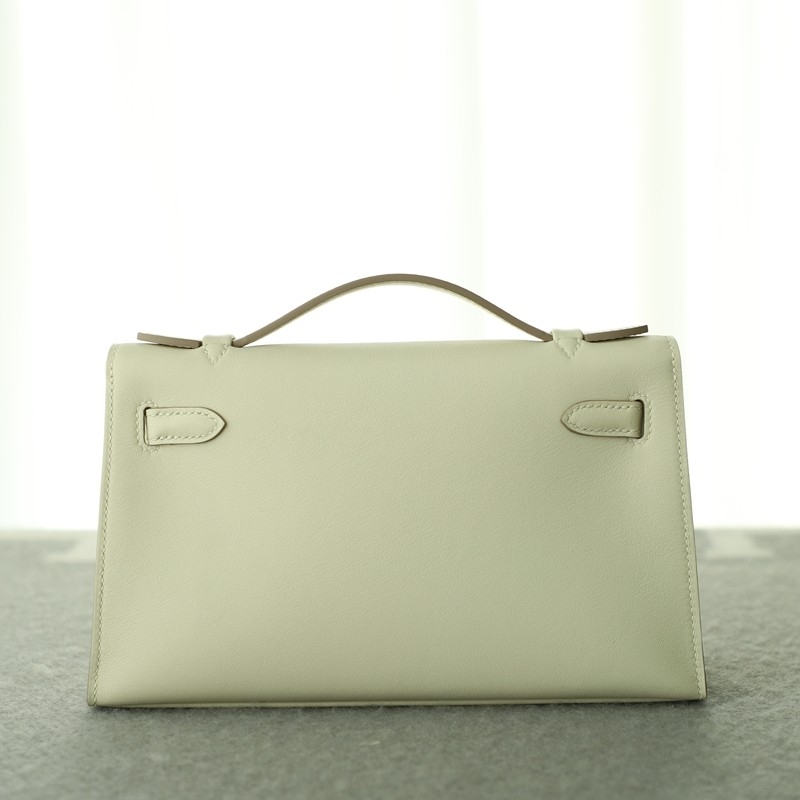 C10 Craie swift kelly pochette with phw