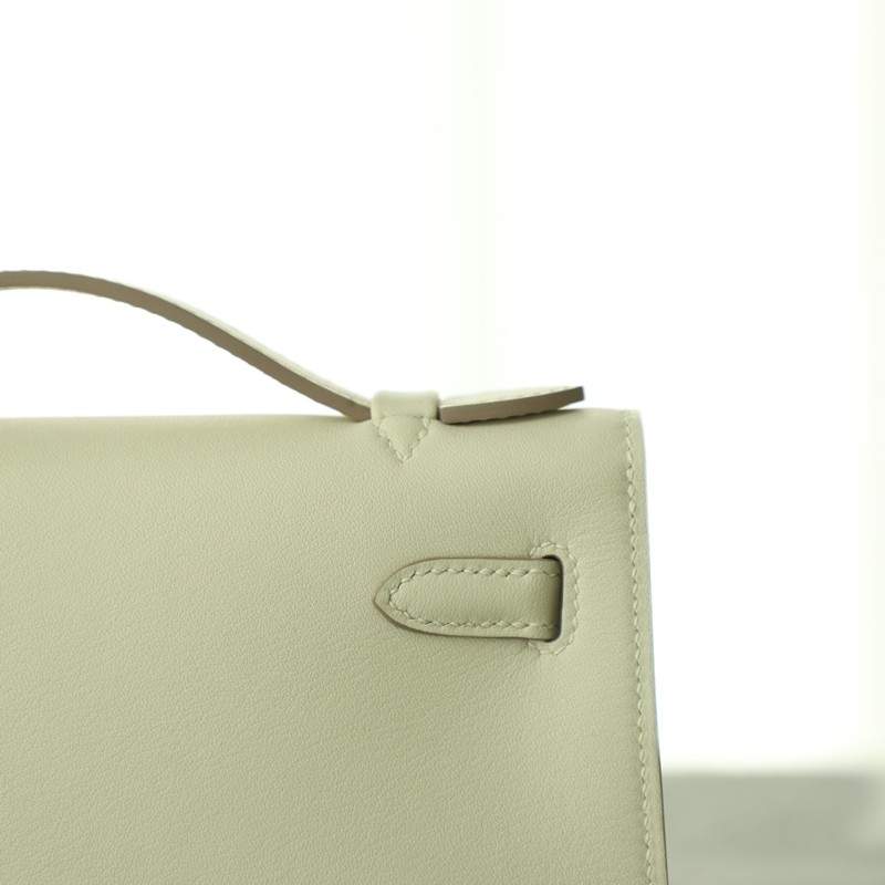 C10 Craie swift kelly pochette with phw