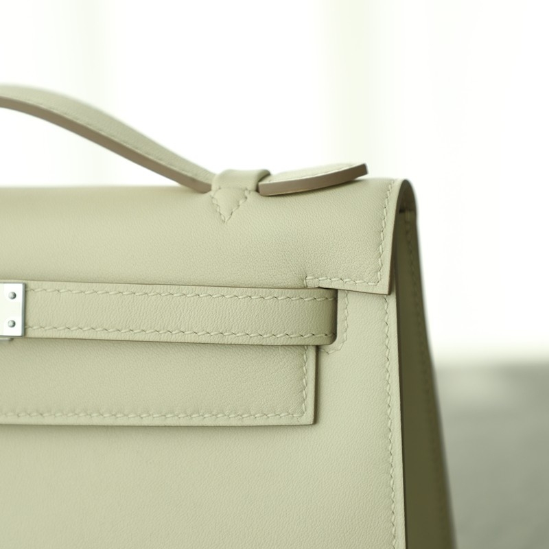 C10 Craie swift kelly pochette with phw
