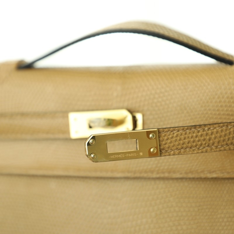 0M Chai lizard kelly pochette with ghw