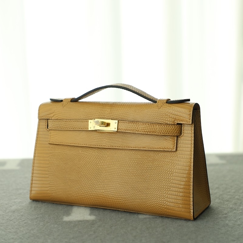 0M Chai lizard kelly pochette with ghw