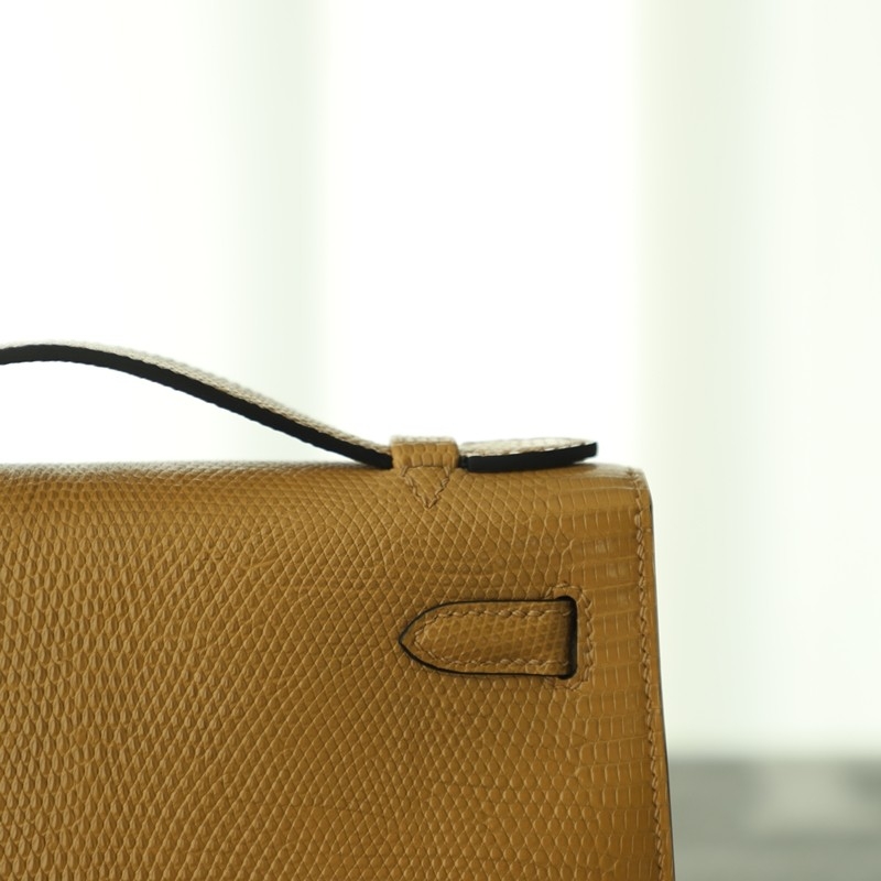 0M Chai lizard kelly pochette with ghw