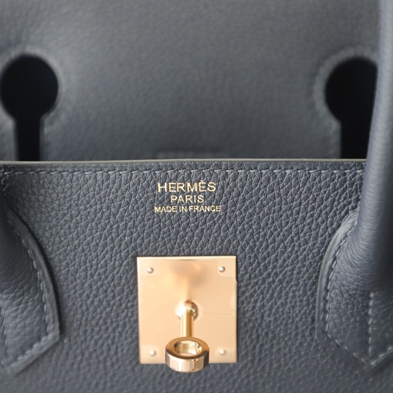 2Z blue nuit Togo birkin 30 with Rose GHW