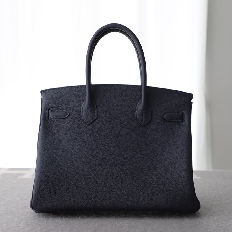 2Z blue nuit Togo birkin 30 with Rose GHW