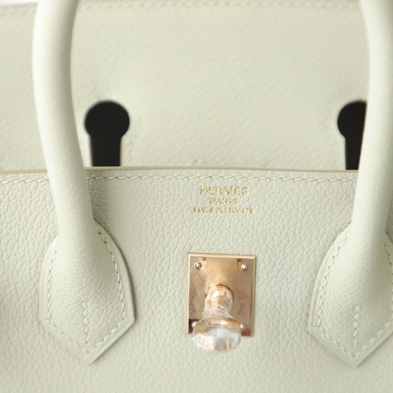 c80 gris pearl EverColor birkin 25 rghw
