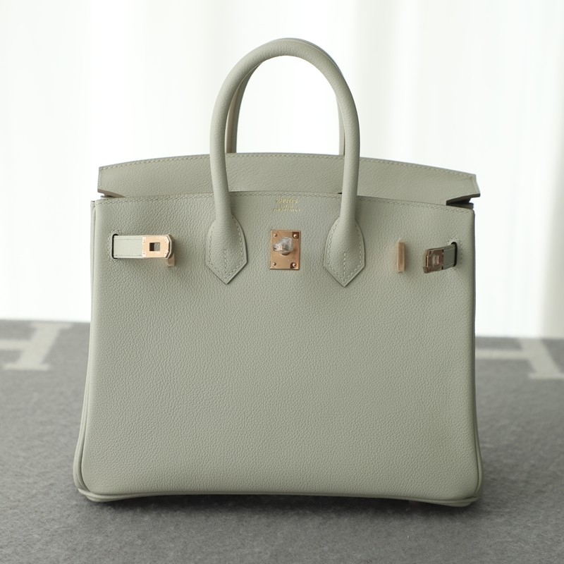 c80 gris pearl EverColor birkin 25 rghw