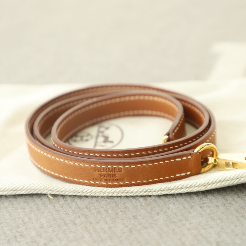 c37 gold barenia &Canvas Kelly 25cm with ghw