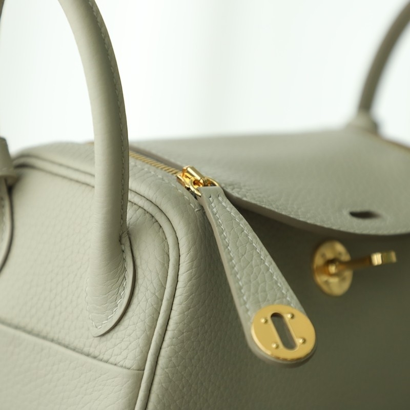 c80 gris pearl  clemence lindy mini with ghw