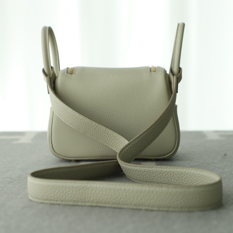 c80 gris pearl  clemence lindy mini with ghw