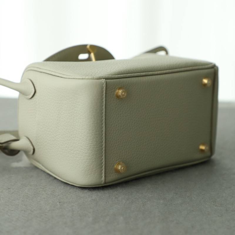 c80 gris pearl  clemence lindy mini with ghw