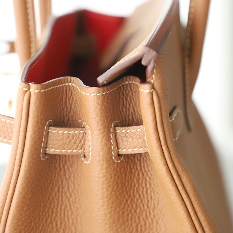 C37 GOLD & Q5 rouge casaque togo birkin 25 with ghw