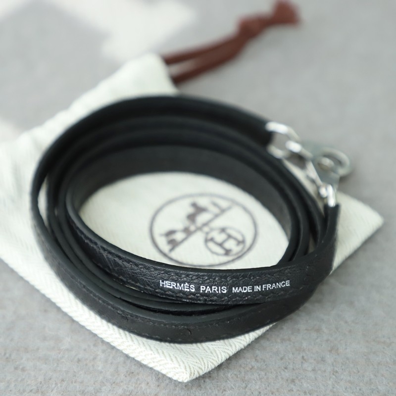 CK89 Nior/Black Ostrich Kelly Mini II With PHW