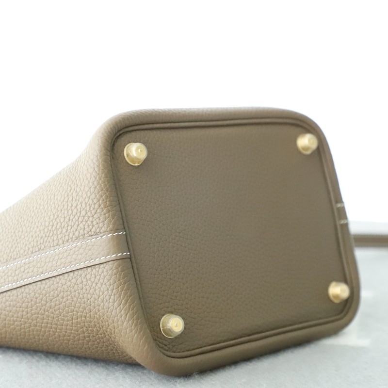  CK18 etoupe clemence picotin 18cm with ghw