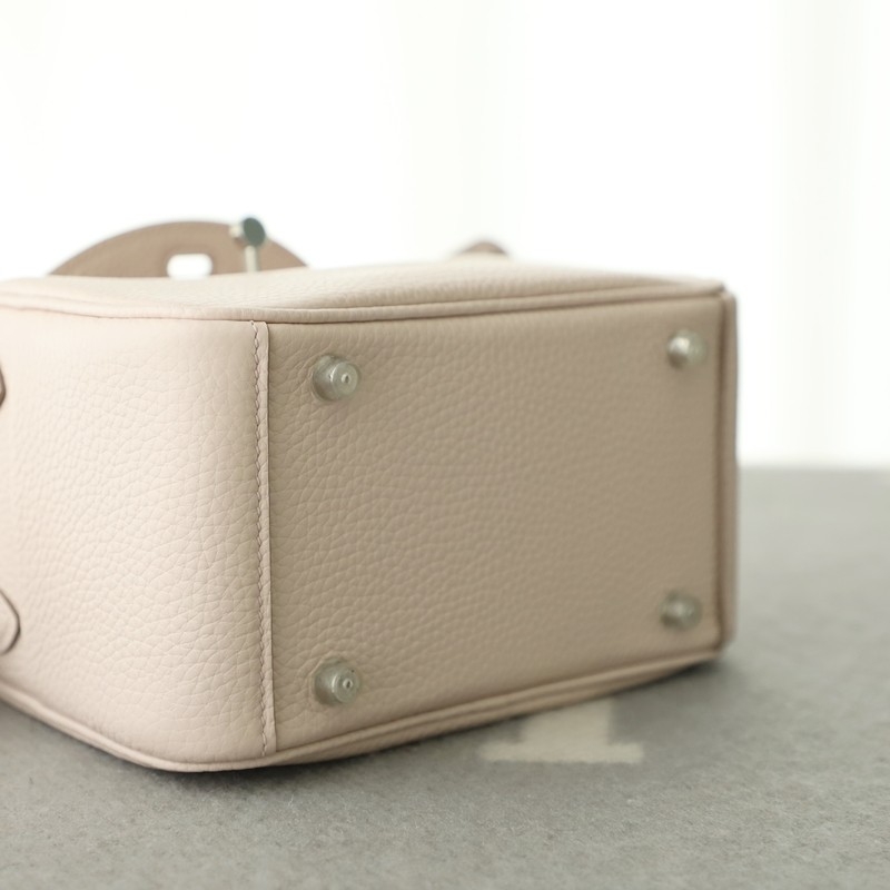 9 Mauve pale & 0T mushroom clemence lindy mini with phw