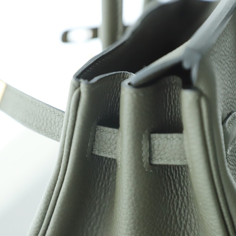 C6 Vert de Gris togo birkin 25 with GHW