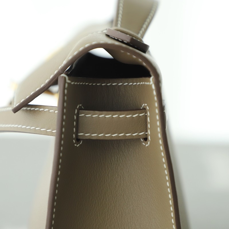 ck18 etoupe swift kelly pochette with ghw
