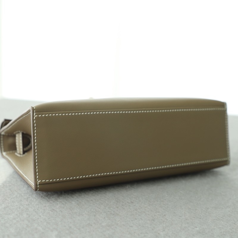 ck18 etoupe swift kelly pochette with ghw