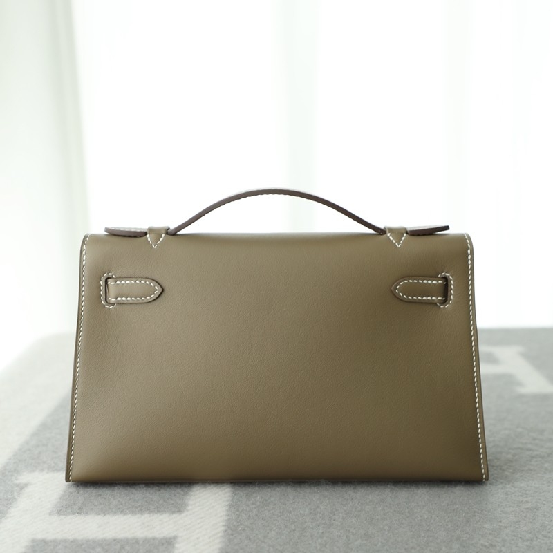 ck18 etoupe swift kelly pochette with ghw