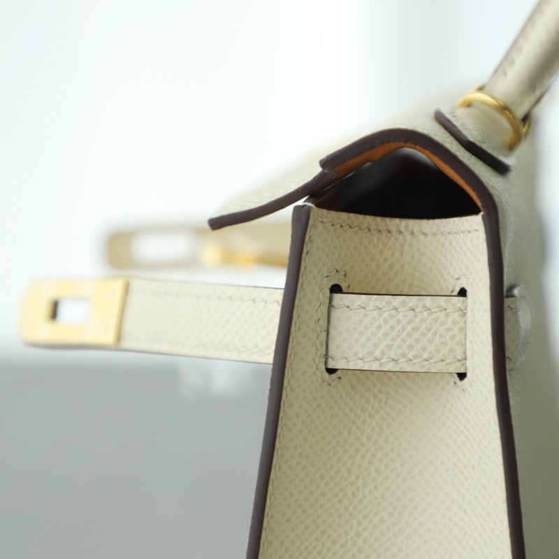 I2 Nata epsom & 1H Toffee cherve mini kelly II with GHW