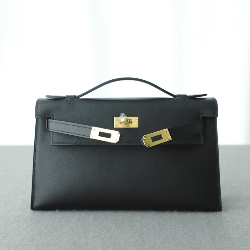 89 nior swift kelly Pochette with Ghw