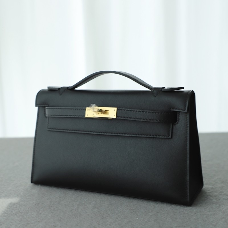 89 nior swift kelly Pochette with Ghw