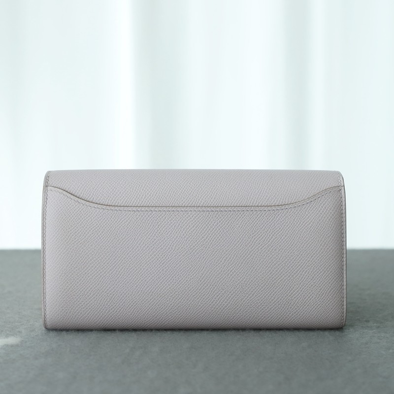 09 Mauve pale epsom constance wallet with ghw