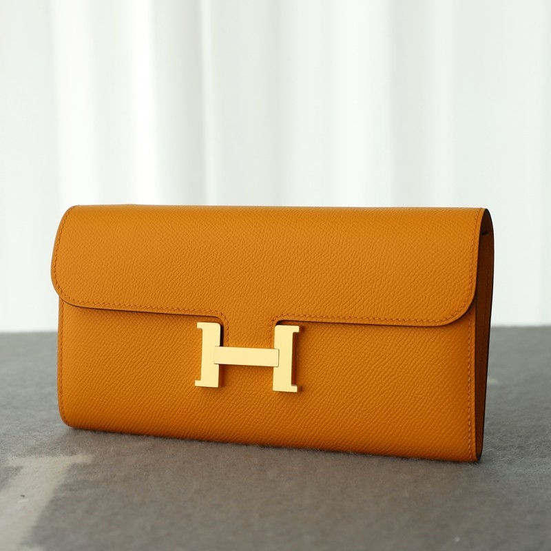 9V Jaune D or Epsom Constance Wallet With Ghw