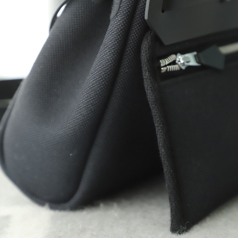 HERMÈS Herbag Zip Mini 20 Nior (CK89) Palladium hardware