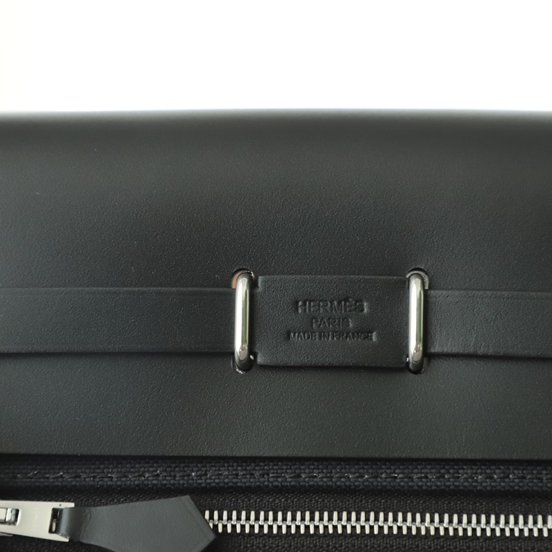 HERMÈS Herbag Zip Mini 20 Nior (CK89) Palladium hardware
