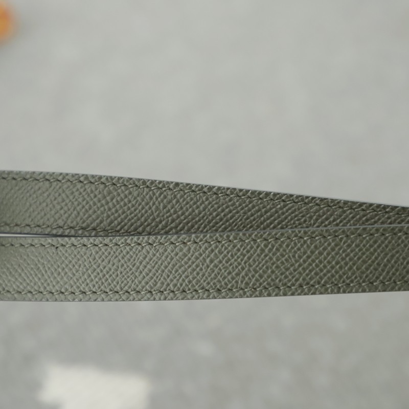 Kelly 18 Belt Vert de Gris Epsom GHW