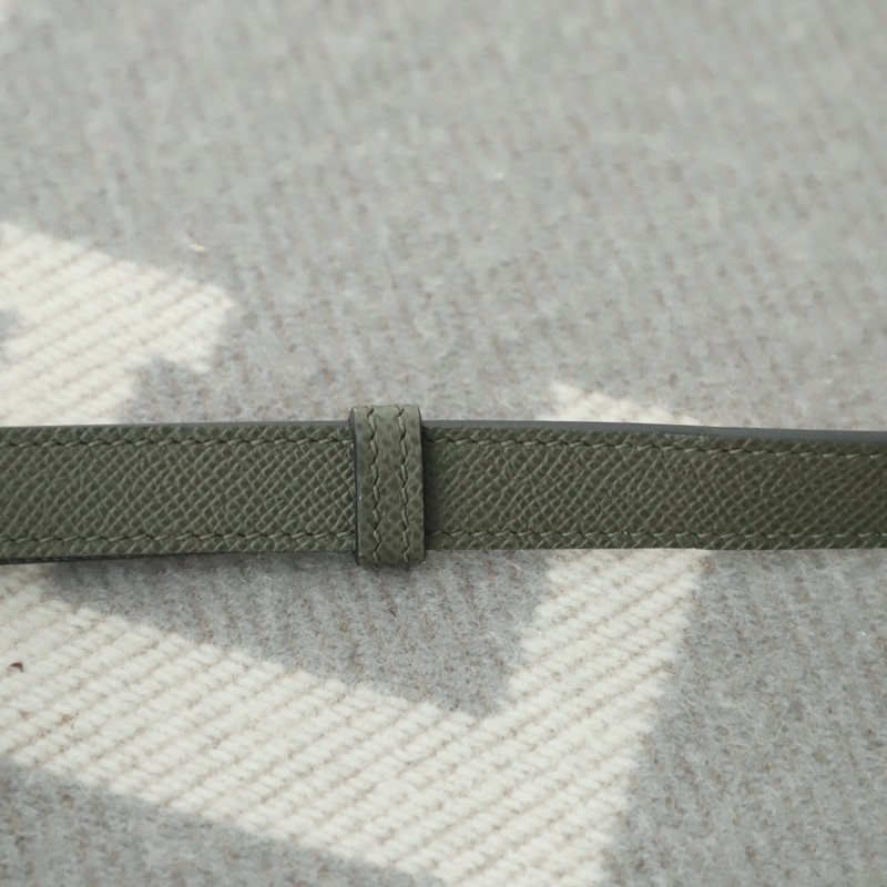 Kelly 18 Belt Vert de Gris Epsom GHW